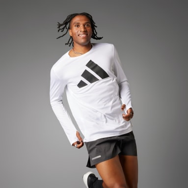 adidas Run Icons Running Muscle Tank - White