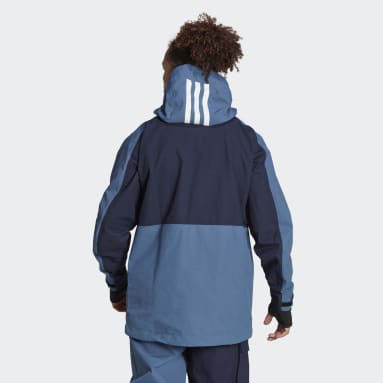 Άνδρες TERREX Μπλε Terrex 3-Layer Post-Consumer Snow Jacket