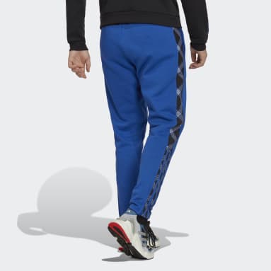Men Lifestyle Blue Tiro Winterized Track Pants