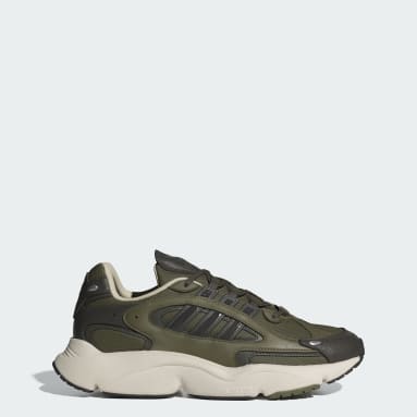 Tenis verde top militar adidas
