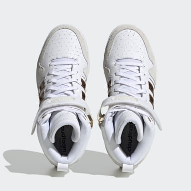 Tenis Postmove Classic Basketball Lifestyle Mid Cloudfoam Super Blanco Mujer Sportswear