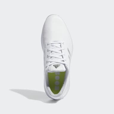Men's Golf White ZG21 Wide Golf Shoes