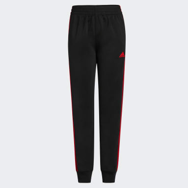 Children Training Red Tricot Joggers