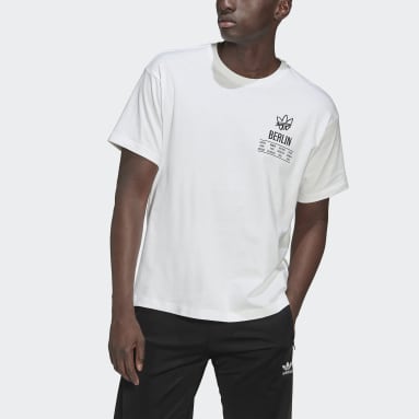 Camiseta Berlin Premium City Blanco Hombre Originals