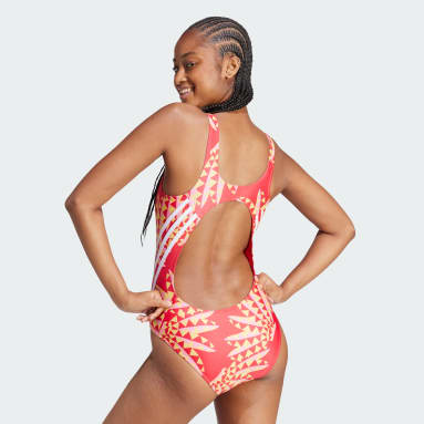 Maillot de bain 3 bandes FARM Rio CLX Rose Femmes Sportswear
