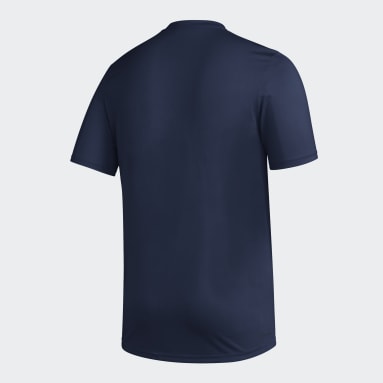 Men Soccer Blue Whitecaps Pre-Game Tee