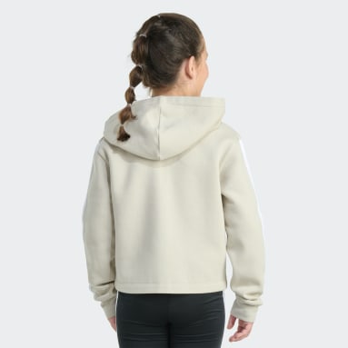 Long Sleeve Full-Zip 3-Stripe Fleece Jacket