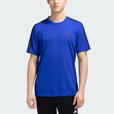 TRAINING ESSENTIALS BASE 3 STRIPES TEE