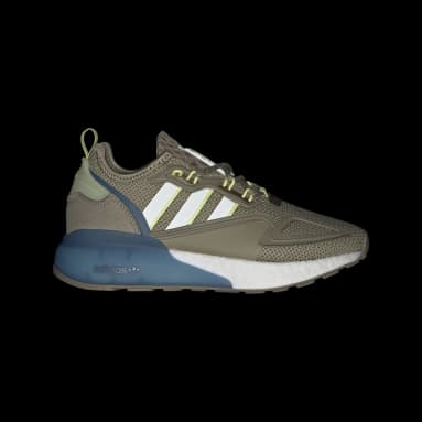 Youth Originals Green ZX 2K Boost Shoes
