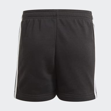 Girls Sportswear Black adidas Essentials 3-Stripes Shorts