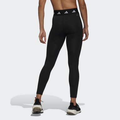 Calzas 7/8 Techfit Period Proof Tiro Alto Negro Mujer Training