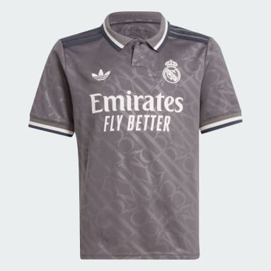 เสื้อฟุตบอลชุดที่สาม Real Madrid 24/25 สำหรับเด็ก