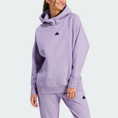 Women Sportswear Purple Z.N.E. Winterized Hoodie