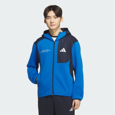 ウォーキング・ランニングウェア adidas Track Jacket/NAVY Adidas RN# 88387 CA# 40312 Full Zip Up Track Jacket Size L