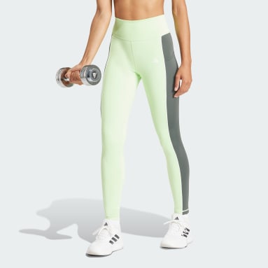 Mallas 7/8 Optime Colorblock Corte Alto