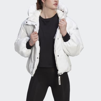 Women Outdoor White 테렉스 마이쉘터 콜드레디 재킷