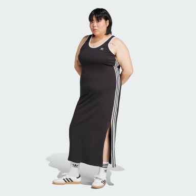 Adicolor 3-Stripes Tank Dress Maxi (Plus Size)
