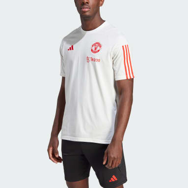 T-shirt d'entraînement Manchester United Tiro 23 Blanc Hommes Football