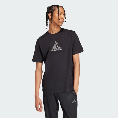 Black Tiro Graphic Tees Shirts adidas TH