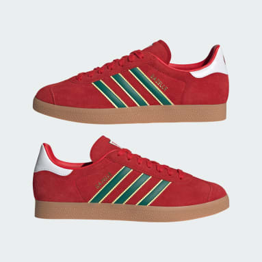 Adidas gazelle og heren rood deals