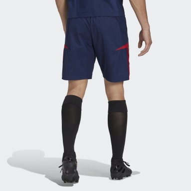 Männer Fußball Spanien Travel Shorts Blau