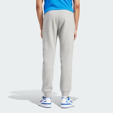  adidas Men's Tapered Joggers Pants (Carbon/White, Small) :  Clothing, Shoes & Jewelry