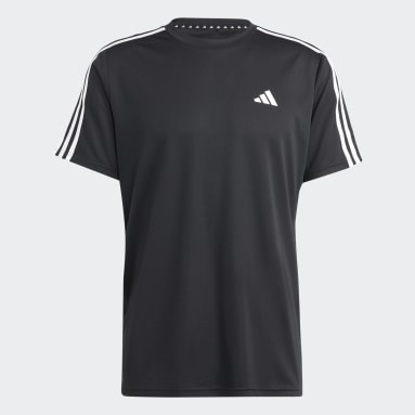 トレイン エッセンシャルズ スリーストライプス トレーニング半袖Tシャツ