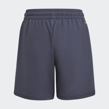 Boys Tennis Blue Club Tennis 3-Stripes Shorts