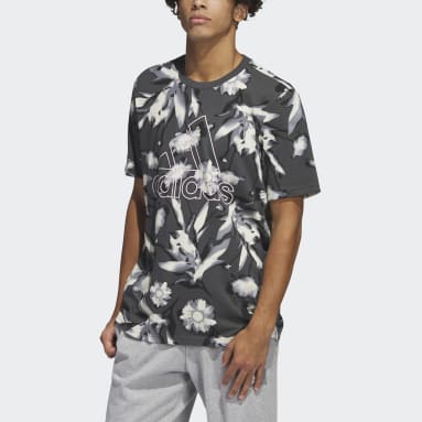 Remera Estampada Bloom (Unisex) Gris Hombre Sportswear