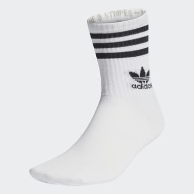 ミッドカット クルーソックス 3足組