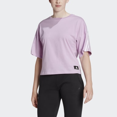 Women Sportswear Purple adidas Sportswear Future Icons 3-Stripes Tee