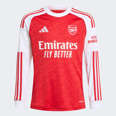 Arsenal FC 25/26 Home Jersey Longsleeve Kids