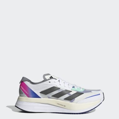 Chaussure Adizero Boston 11 blanc Hommes Course