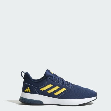 Adidas mens blue sneakers online