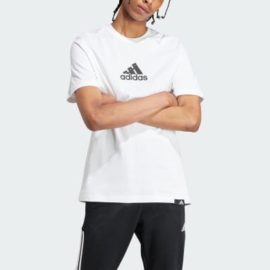Men Training White adidas Sportswear Undeniable Trim Tee