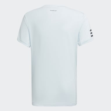 T-shirt Club Tennis 3-Stripes Blu Ragazzo Tennis