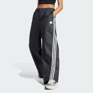 Women sportswear Black 퓨쳐 아이콘 3S 우븐 팬츠