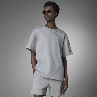 Männer Originals Blue Version Essentials T-Shirt – Genderneutral Grau