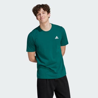 Adidas t shirt verde discount