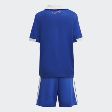 Kinder Fußball Leicester City 22/23 Mini-Heimausrüstung Blau