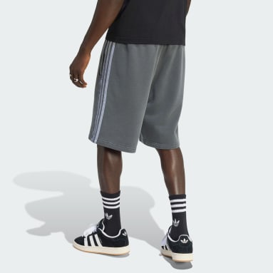 กางเกงบาสเกตบอลขาสั้นลายฟอก ADIDAS ORIGINALS