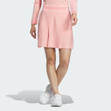 【ゴルフ】PRIMEKNIT ハウンドトゥース プリーツスカート