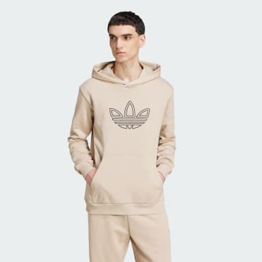 Outlined Trefoil Hoodie