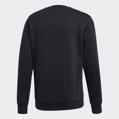 Sweat-shirt Essentials 3-Stripes Noir Hommes Sportswear