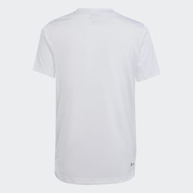 T-shirt de Ténis Club Branco Rapazes Ténis