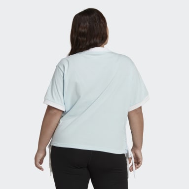 Kvinder Originals Blå Always Original Laced T-shirt (Plus Size)