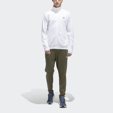 Men Training White LINEAR TRAINING TRACKSUIT