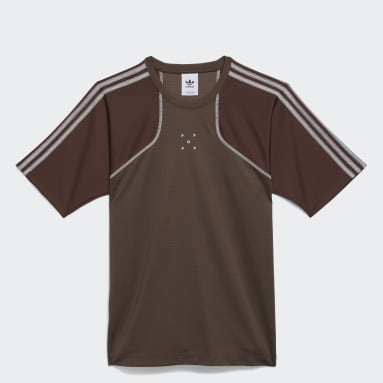 Männer Originals Pop Tech T-Shirt Braun