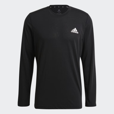 T-shirt AEROREADY Designed 2 Move Feelready Sport Long Sleeve noir Hommes Entraînement