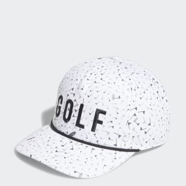 Men Golf White Players Hat